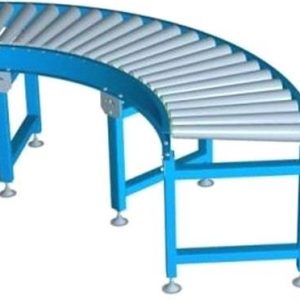 Gravity Steel Roller Curved Conveyor